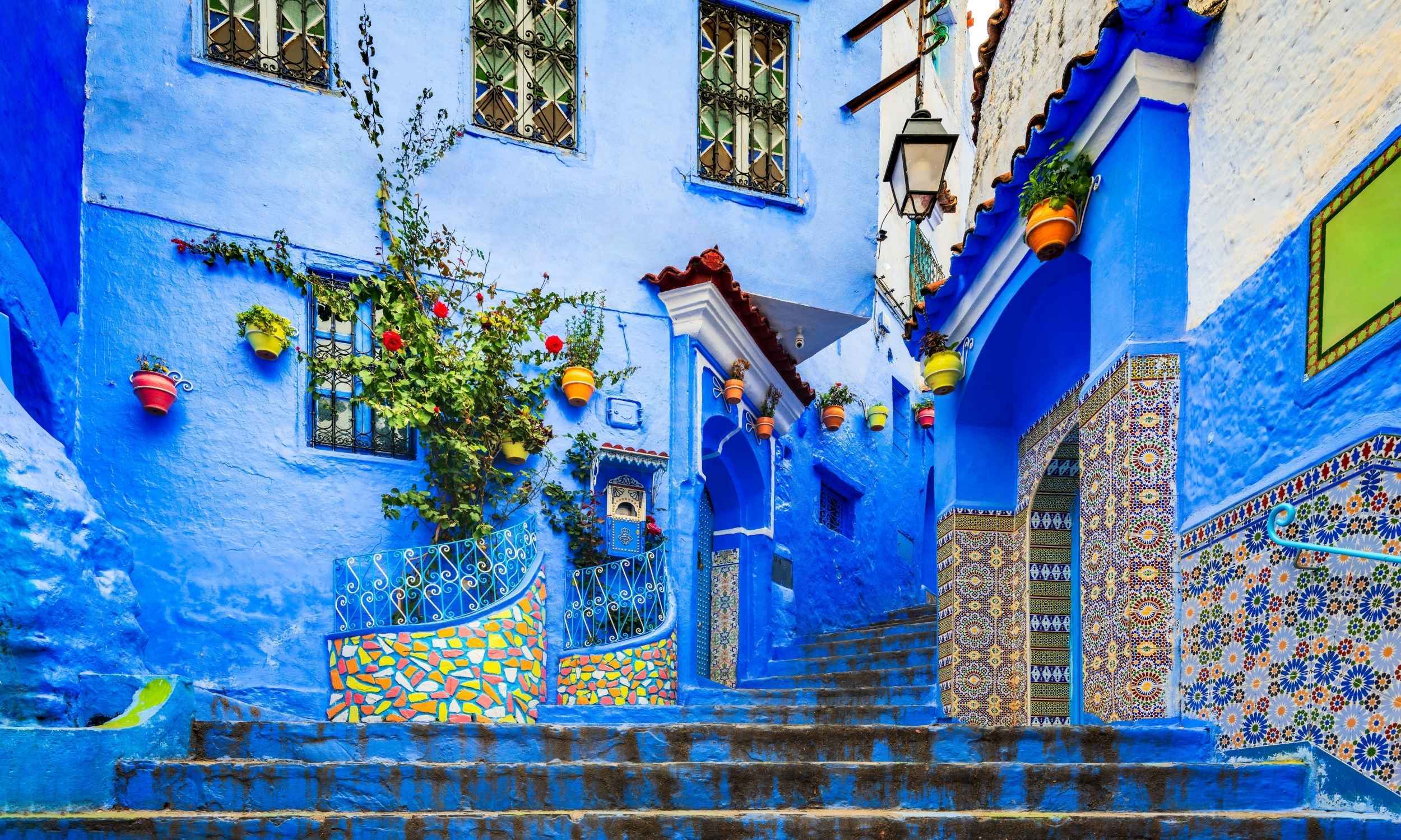 Mesmerizing Blue Morocco
