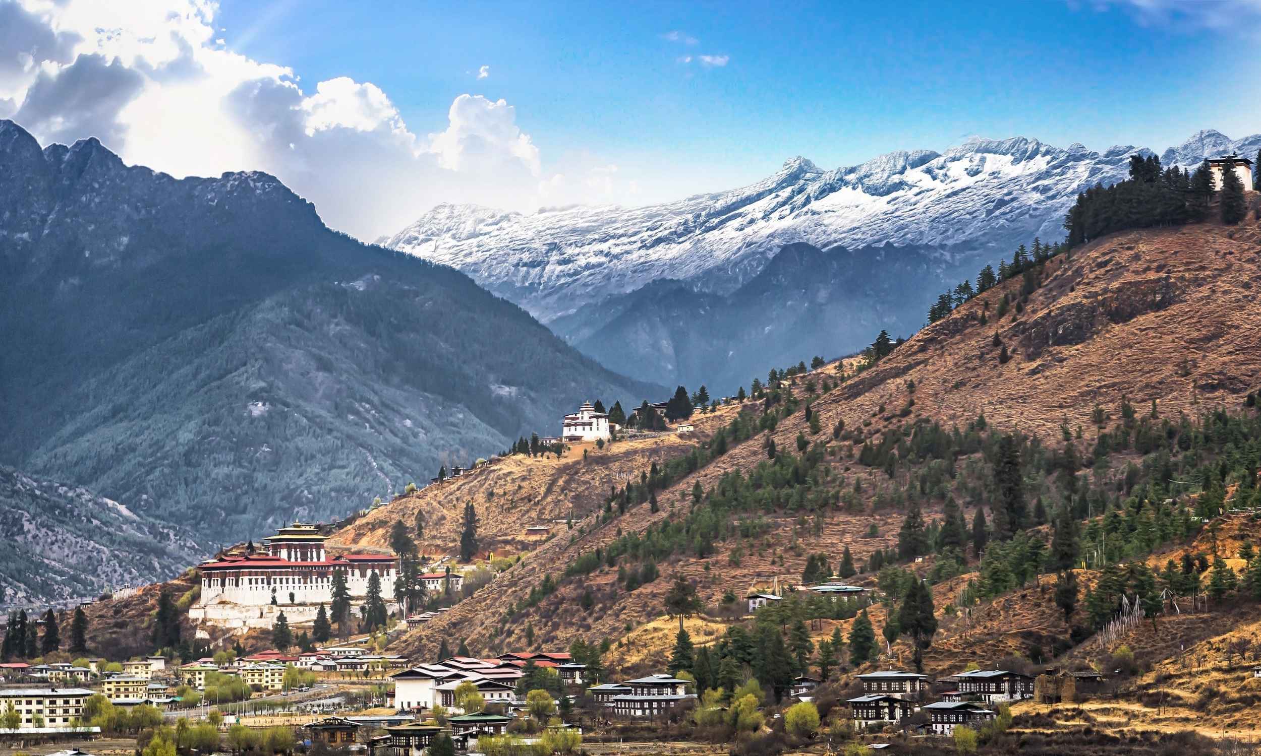 Thimphu City Bhutan Indian Subcontinent